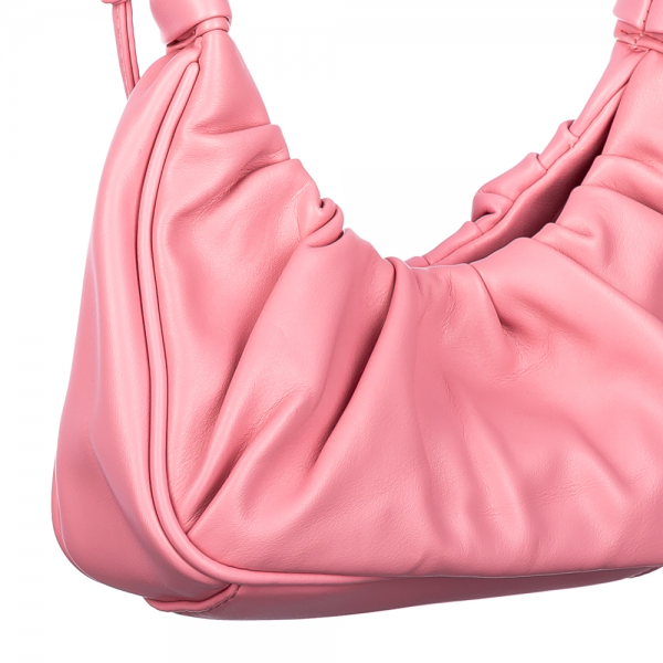 Γυναικεία τσάντα Critia ροζ, 3 - Kalapod.gr